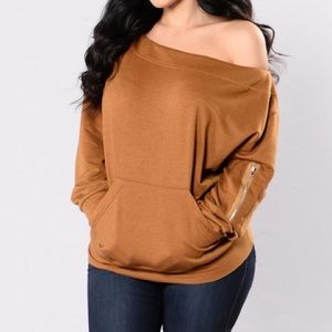 Off the shoulder shirt